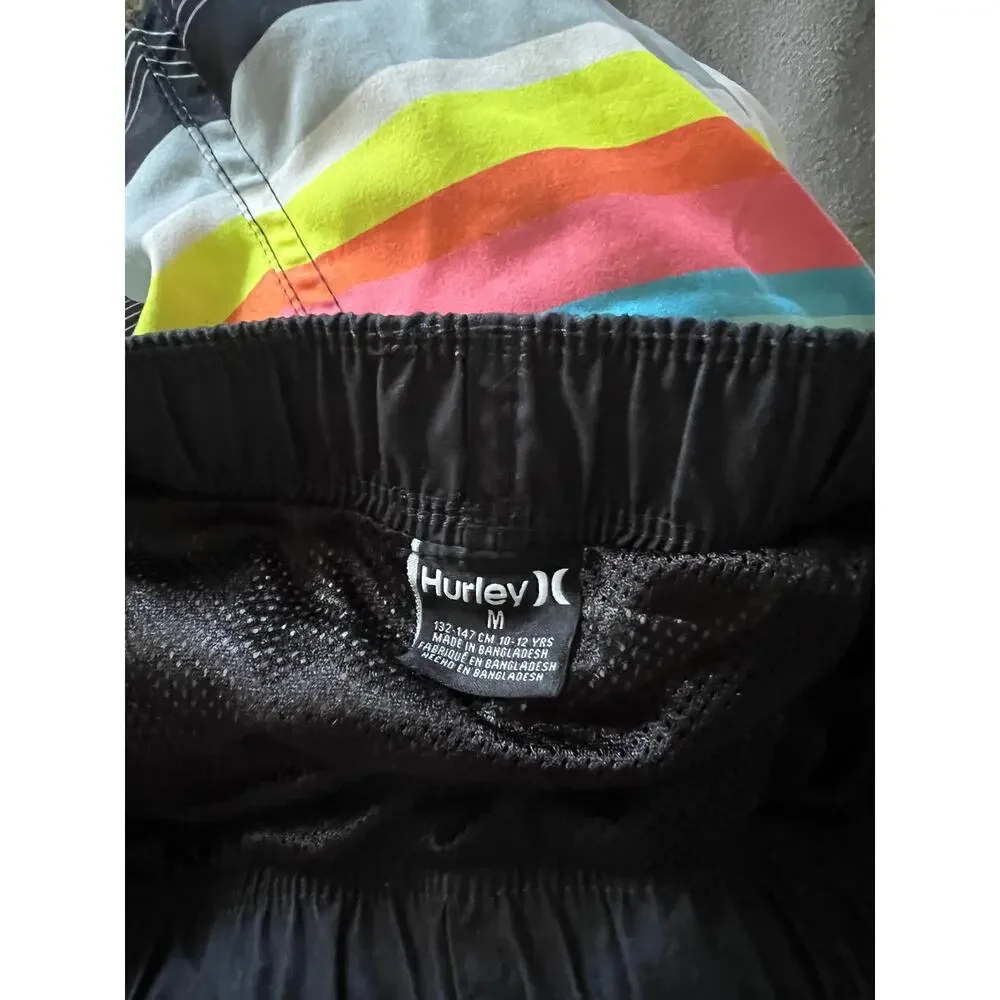 Hurley Swim Trunks Boys Size M 10 /12